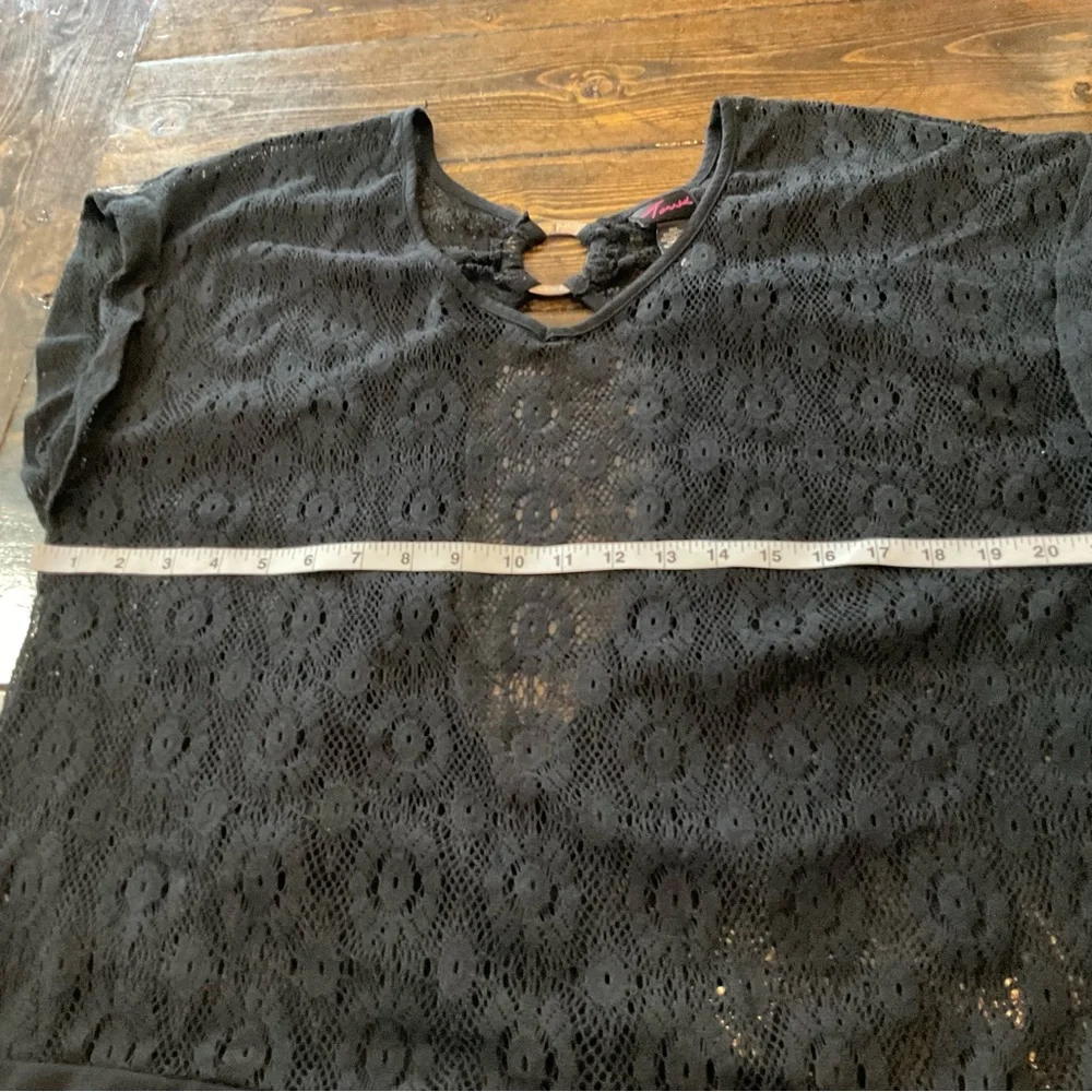 Torrid Black Lace Blouse - Picture 4 of 8